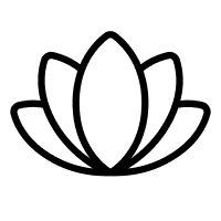 Silhouette of a person shrugging shoulders.